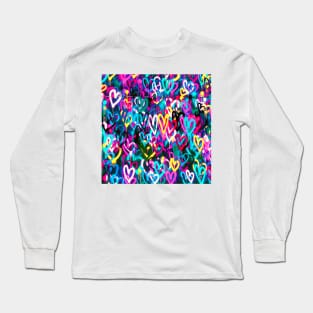 HEARTS STREET Long Sleeve T-Shirt